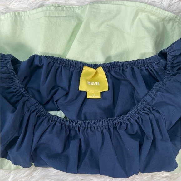 Anthropologie | Maeve | Splitshade Off-The-Shoulder Blouse - Picture 6 of 9